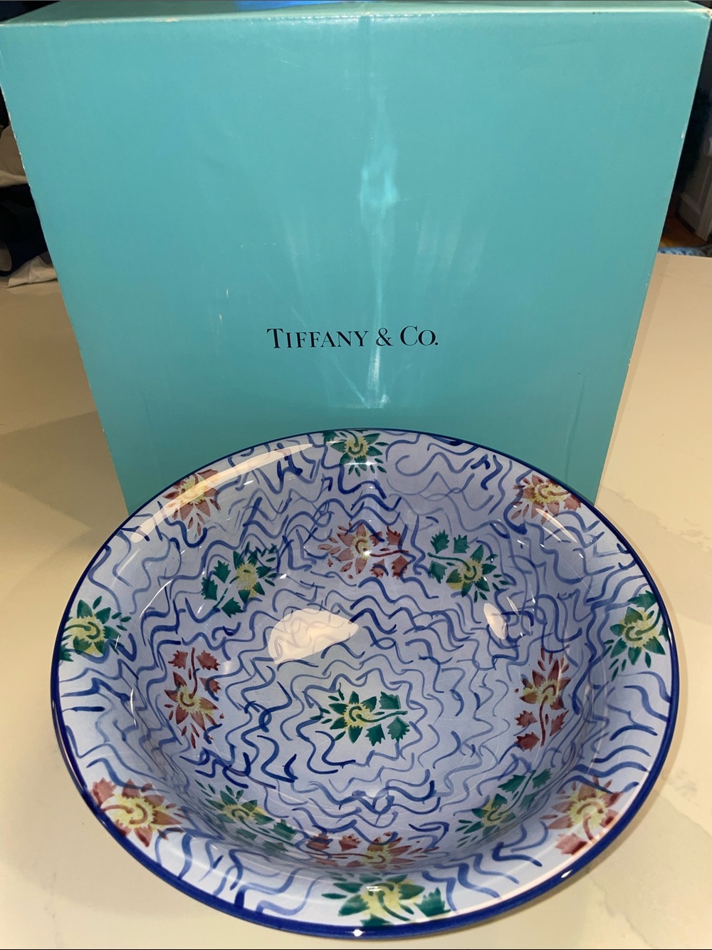 Tiffany & Co. Alfama Ceramic Bowl 1994 Collectables